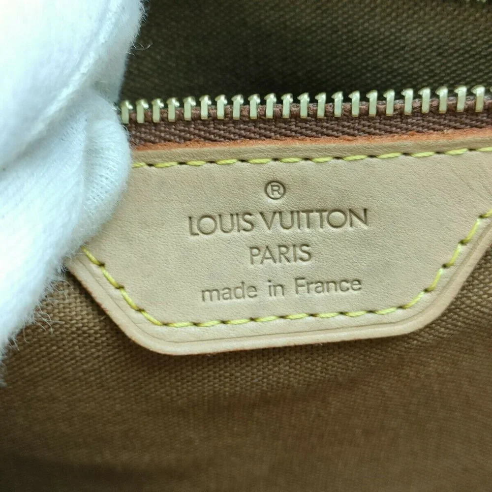 Louis Vuitton Brown Monogram Shoulder Bag - Picture 9 of 9
